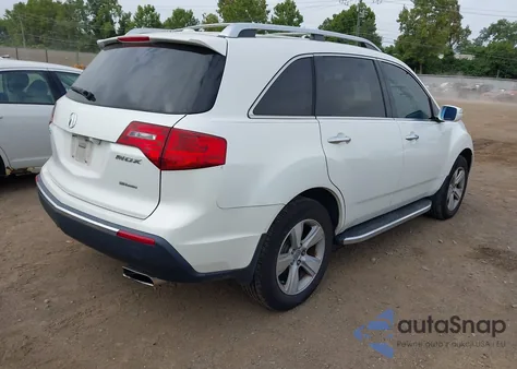 2011 Acura Mdx Technology Package z USA, uszkodzony, nr VIN 2HNYD2H43BH511561